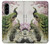 S2773 Peacock Chinese Brush Painting Hülle Schutzhülle Taschen für Samsung Galaxy A56
