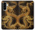 S2804 Chinese Gold Dragon Printed Hülle Schutzhülle Taschen für Samsung Galaxy A56