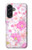 S3036 Pink Sweet Flower Flora Hülle Schutzhülle Taschen für Samsung Galaxy A56
