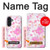 S3036 Pink Sweet Flower Flora Hülle Schutzhülle Taschen für Samsung Galaxy A56