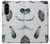 S3085 Feather Paint Pattern Hülle Schutzhülle Taschen für Samsung Galaxy A56