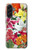 S3205 Retro Art Flowers Hülle Schutzhülle Taschen für Samsung Galaxy A56