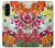 S3205 Retro Art Flowers Hülle Schutzhülle Taschen für Samsung Galaxy A56