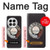 S0059 Retro Rotary Phone Dial On Hülle Schutzhülle Taschen für OnePlus 13