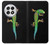 S0125 Green Madagascan Gecko Hülle Schutzhülle Taschen für OnePlus 13