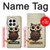 S0360 Coffee Owl Hülle Schutzhülle Taschen für OnePlus 13