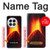 S0745 Volcano Lava Hülle Schutzhülle Taschen für OnePlus 13