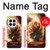 S0863 Hell Fire Skull Hülle Schutzhülle Taschen für OnePlus 13