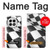 S2408 Checkered Winner Flag Hülle Schutzhülle Taschen für OnePlus 13