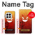 S2454 Red Cute Little Devil Cartoon Hülle Schutzhülle Taschen für OnePlus 13
