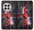 S2936 UK British Flag Map Hülle Schutzhülle Taschen für OnePlus 13