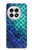 S3047 Green Mermaid Fish Scale Hülle Schutzhülle Taschen für OnePlus 13
