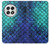 S3047 Green Mermaid Fish Scale Hülle Schutzhülle Taschen für OnePlus 13