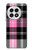 S3091 Pink Plaid Pattern Hülle Schutzhülle Taschen für OnePlus 13
