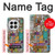 S3879 Retro Music Doodle Hülle Schutzhülle Taschen für OnePlus 13