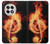 S0493 Music Note Burn Hülle Schutzhülle Taschen für OnePlus 13R