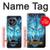 S0752 Blue Fire Grim Wolf Hülle Schutzhülle Taschen für OnePlus 13R