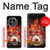 S1431 Skull Drum Fire Rock Hülle Schutzhülle Taschen für OnePlus 13R