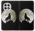S1981 Wolf Howling at The Moon Hülle Schutzhülle Taschen für OnePlus 13R