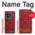 S2374 Tartan Red Pattern Hülle Schutzhülle Taschen für OnePlus 13R