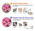S2943 Pink Rose Hülle Schutzhülle Taschen für OnePlus 13R