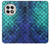 S3047 Green Mermaid Fish Scale Hülle Schutzhülle Taschen für OnePlus 13R