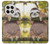 S3138 Cute Baby Sloth Paint Hülle Schutzhülle Taschen für OnePlus 13R
