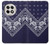 S3357 Navy Blue Bandana Pattern Hülle Schutzhülle Taschen für OnePlus 13R