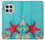 S3428 Aqua Wood Starfish Shell Hülle Schutzhülle Taschen für OnePlus 13R