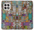 S3879 Retro Music Doodle Hülle Schutzhülle Taschen für OnePlus 13R