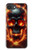 S3986 Fire Skull Hülle Schutzhülle Taschen für iPhone 16e, 17e
