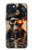 S4018 Steampunk Pirate Skull Hülle Schutzhülle Taschen für iPhone 15