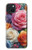 S3975 Colorful Roses Painting Hülle Schutzhülle Taschen für iPhone 15 Plus