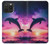 S3980 Dolphin Sunset Milky Way Hülle Schutzhülle Taschen für iPhone 15 Pro Max S3980 Dolphin Sunset Milky Way Hülle Schutzhülle Taschen für iPhone 15 Pro Max