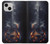 S3972 Burned Acoustic Guitar Graphic Hülle Schutzhülle Taschen für iPhone 13