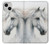 S4025 White Horse Painting Hülle Schutzhülle Taschen für iPhone 13