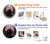 S4024 Werewolf Blood Moon Hülle Schutzhülle Taschen für iPhone X, iPhone XS