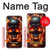 S3986 Fire Skull Hülle Schutzhülle Taschen für iPhone 7, iPhone 8, iPhone SE (2020) (2022)