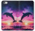 S3980 Dolphin Sunset Milky Way Hülle Schutzhülle Taschen für iPhone 6 6S