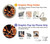 S3985 Fire Skull Drummer Hülle Schutzhülle Taschen für iPhone 6 6S
