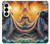 S4003 Oil Color Painting Giant Octopus Hülle Schutzhülle Taschen für Samsung Galaxy S25 Plus