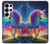S3977 Colorful Unicorn Hülle Schutzhülle Taschen für Samsung Galaxy S25 Ultra