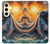 S4003 Oil Color Painting Giant Octopus Hülle Schutzhülle Taschen für Samsung Galaxy S24 FE