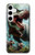 S4021 T-rex Dinosaur Jurassic Hülle Schutzhülle Taschen für Samsung Galaxy S24 Plus