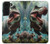 S4021 T-rex Dinosaur Jurassic Hülle Schutzhülle Taschen für Samsung Galaxy S22