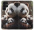 S4008 Panda Family Hülle Schutzhülle Taschen für Samsung Galaxy S22 Ultra