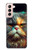 S3971 Cat Painted Color Hülle Schutzhülle Taschen für Samsung Galaxy S21 5G