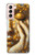 S4026 Women Crying Golden Tear Hülle Schutzhülle Taschen für Samsung Galaxy S21 5G