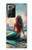 S4006 Oil Painting Mermaid Hülle Schutzhülle Taschen für Samsung Galaxy Note 20 Ultra, Ultra 5G