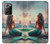 S4006 Oil Painting Mermaid Hülle Schutzhülle Taschen für Samsung Galaxy Note 20 Ultra, Ultra 5G